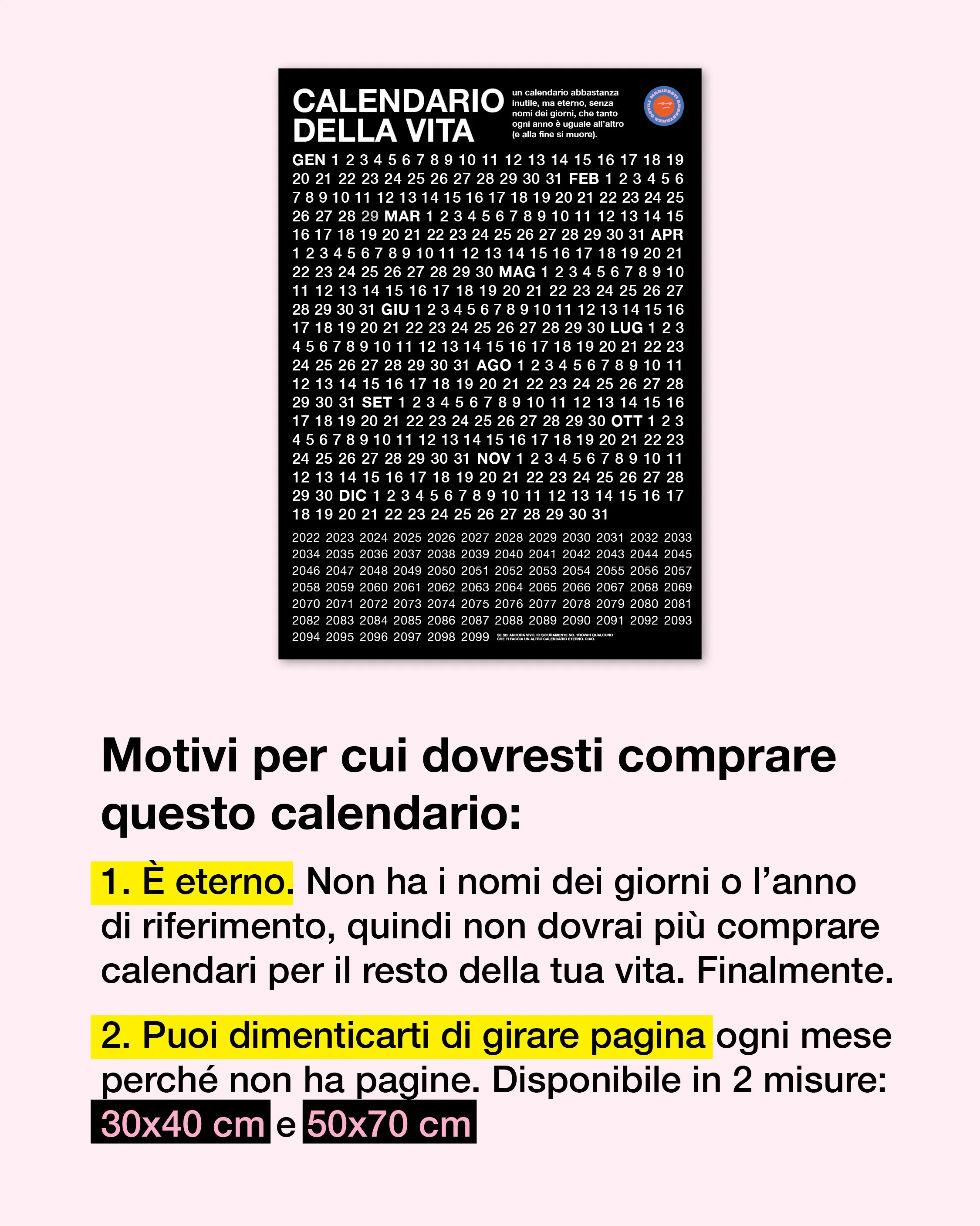📆 Calendario della vita finché non finisce - Image 3