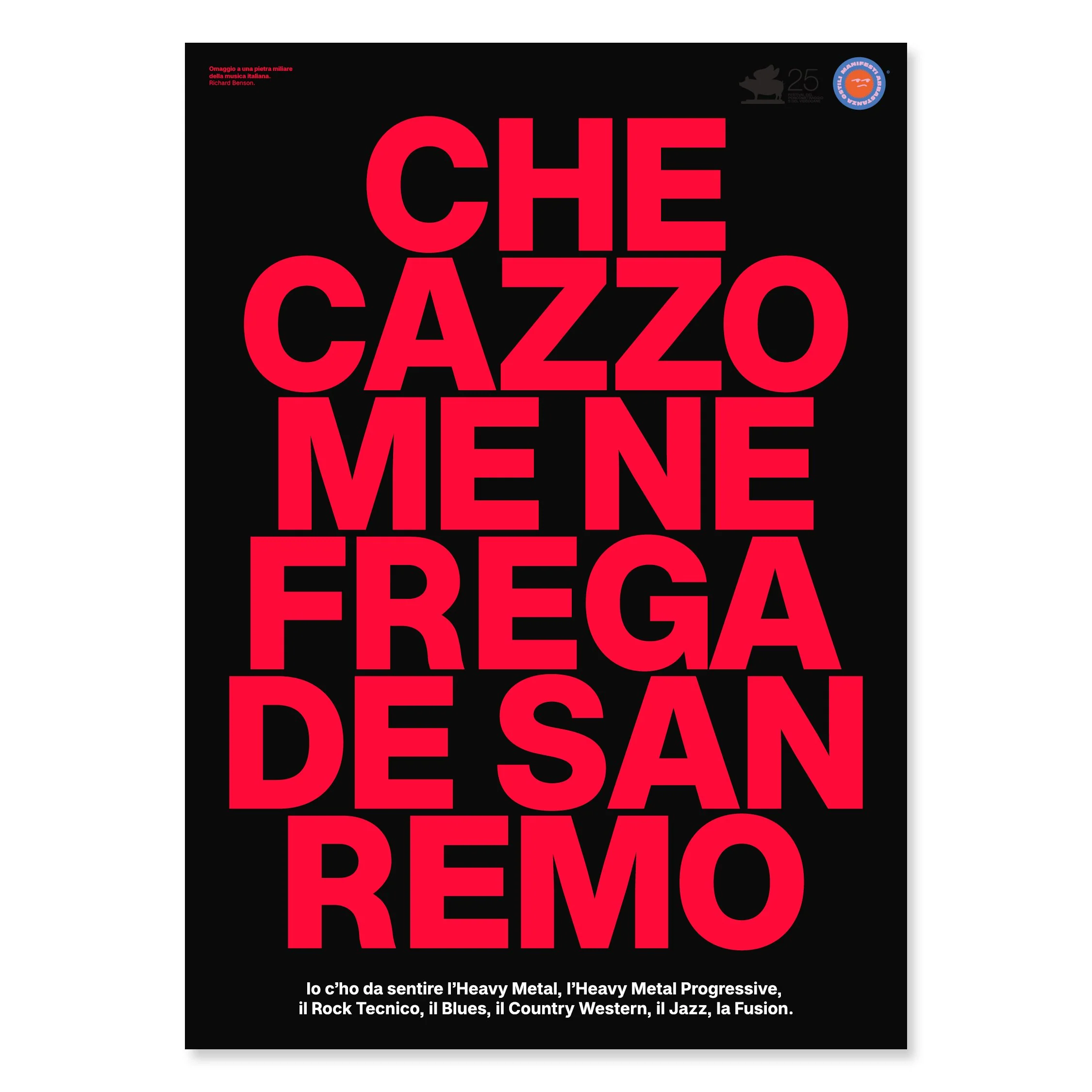 Che cazzo me ne frega de Sanremo