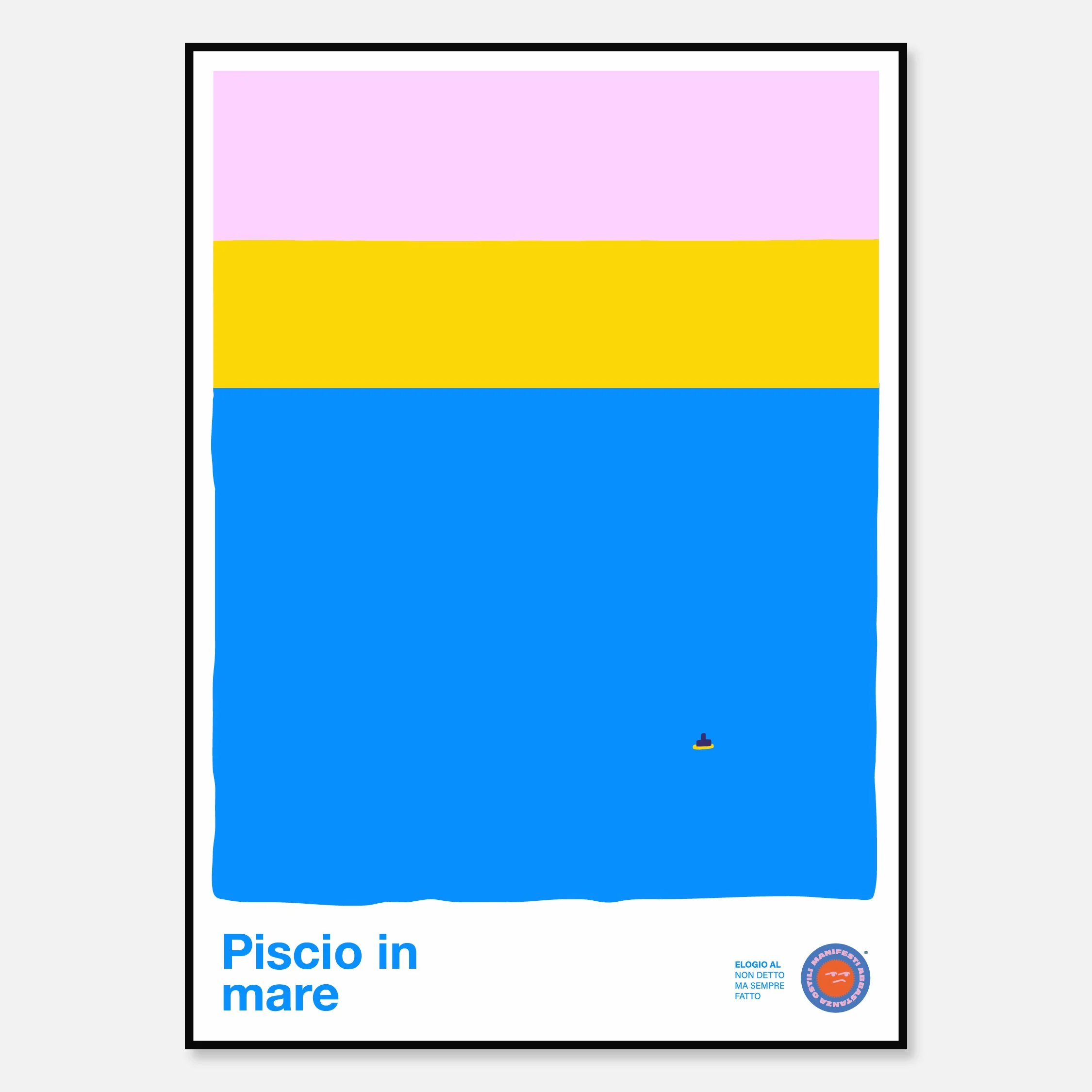 Piscio in mare